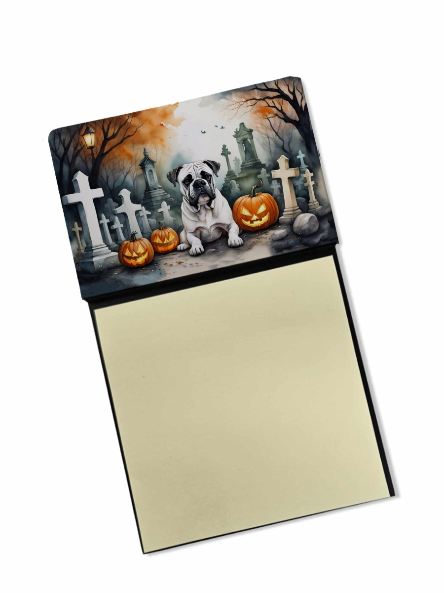 DAC2024SN 5.25 x 3.25 in. Boxer Spooky Halloween Sticky Note Holder