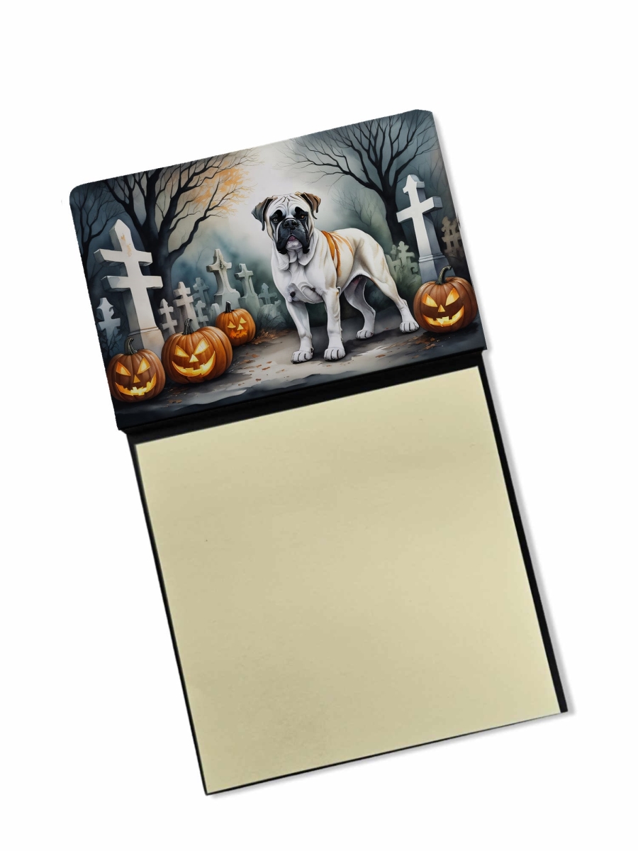 DAC2025SN 5.25 x 3.25 in. Boxer Spooky Halloween Sticky Note Holder