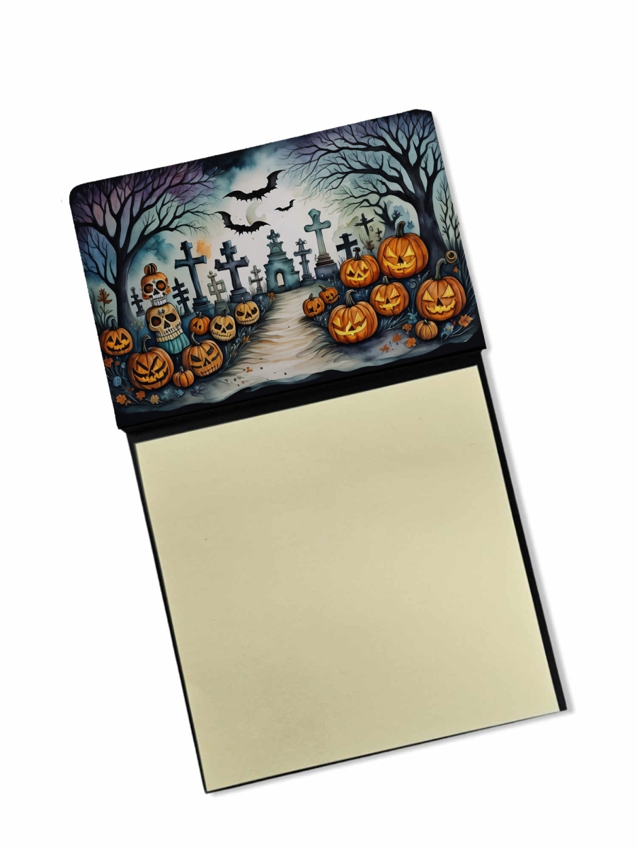 DAC2238SN 5.25 x 3.25 in. Day of the Dead Spooky Halloween Sticky Note Holder