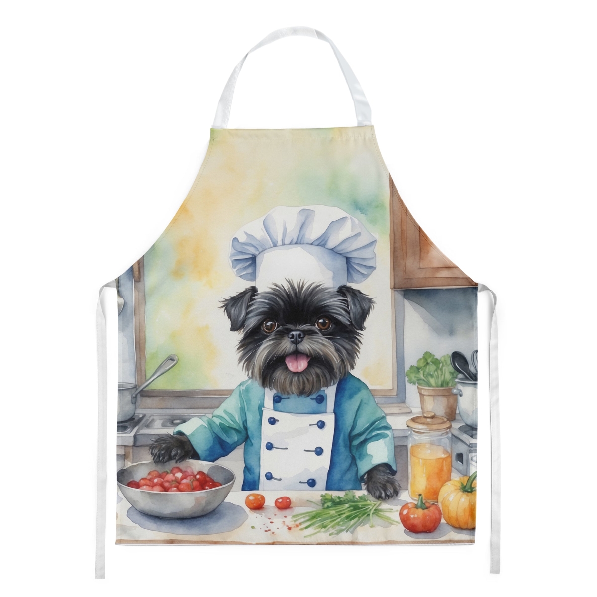 Picture of Carolines Treasures DAC6179APRON 30 x 27 in. Affenpinscher The Chef Apron