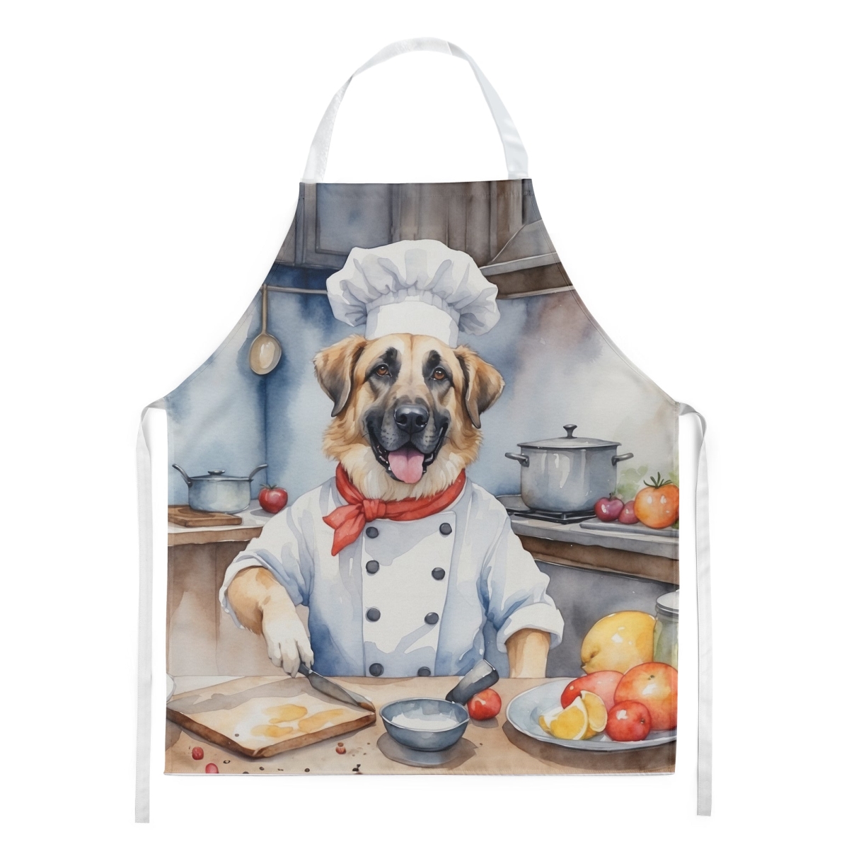 Picture of Carolines Treasures DAC6191APRON 30 x 27 in. Anatolian Shepherd The Chef Apron