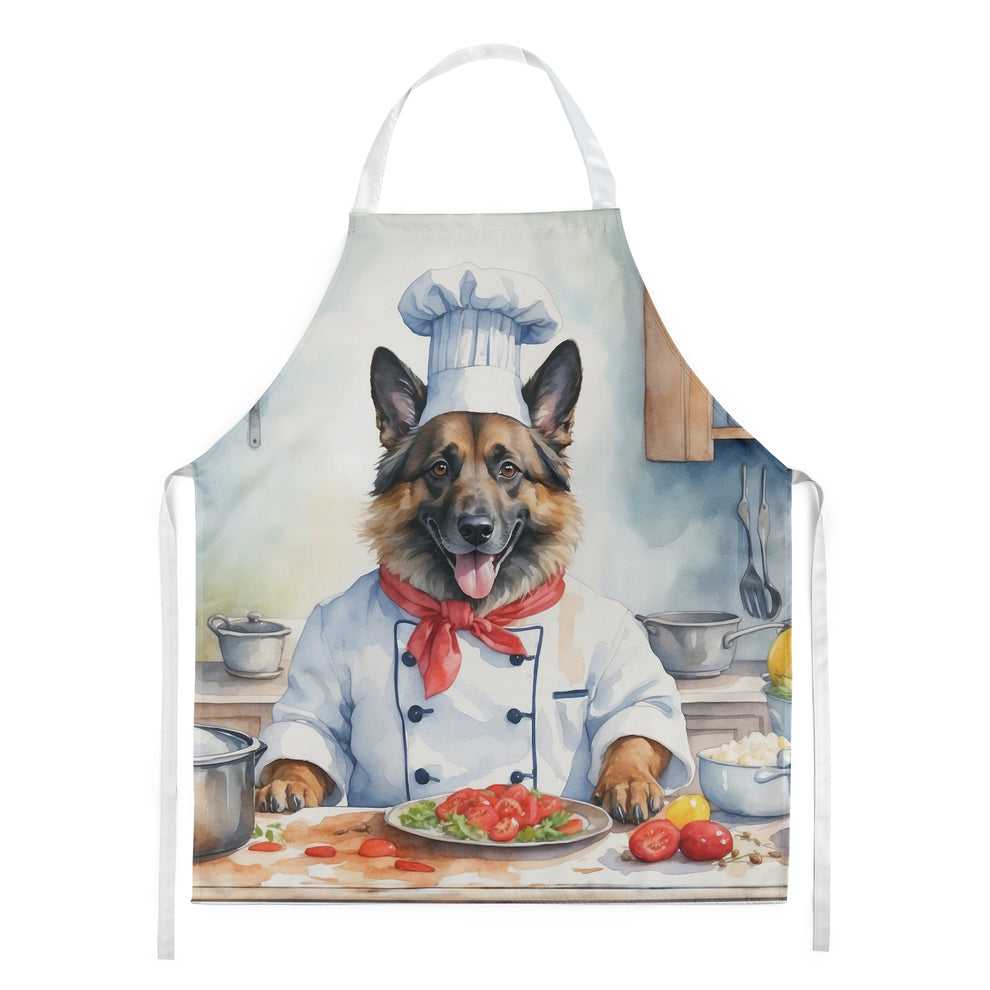 Picture of Carolines Treasures DAC6202APRON 30 x 27 in. Belgian Tervuren The Chef Apron