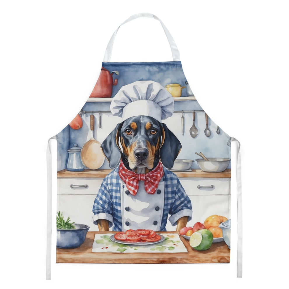 Picture of Carolines Treasures DAC6211APRON 30 x 27 in. Bluetick Coonhound The Chef Apron