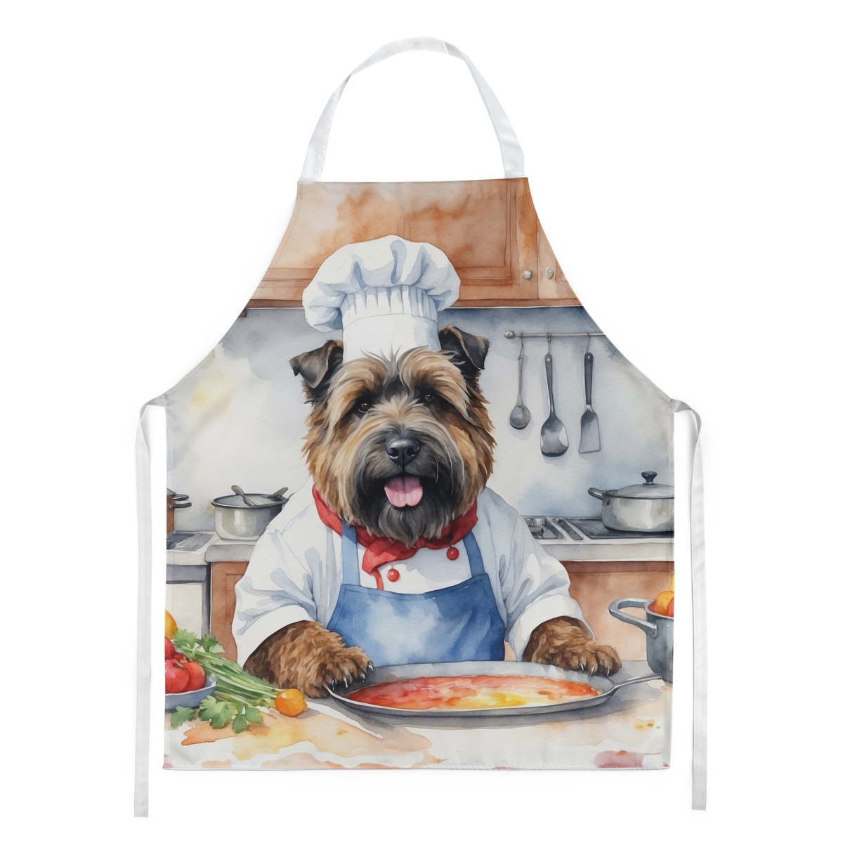 Picture of Carolines Treasures DAC6218APRON 30 x 27 in. Bouvier des Flandres The Chef Apron