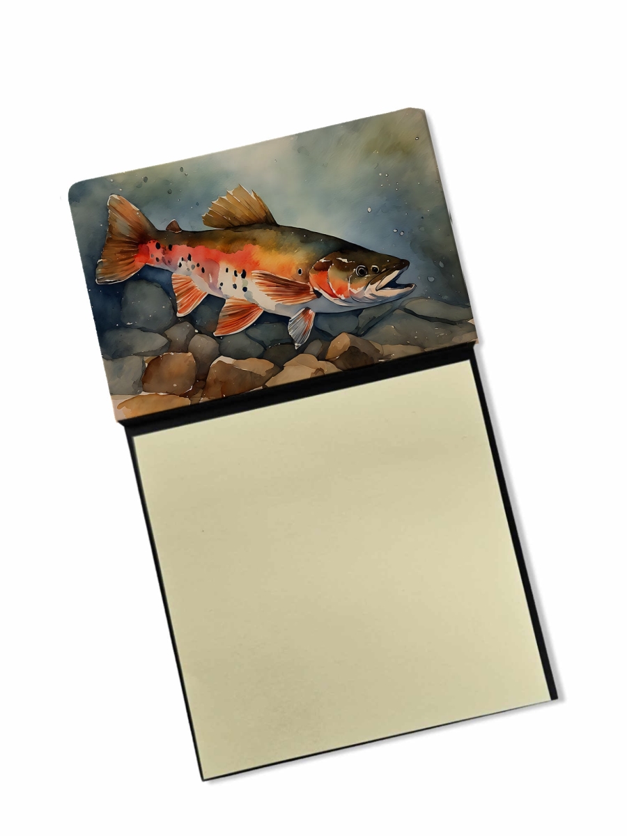 DAC2775SN 5.25 x 3.25 in. Brook Trout Sticky Note Holder