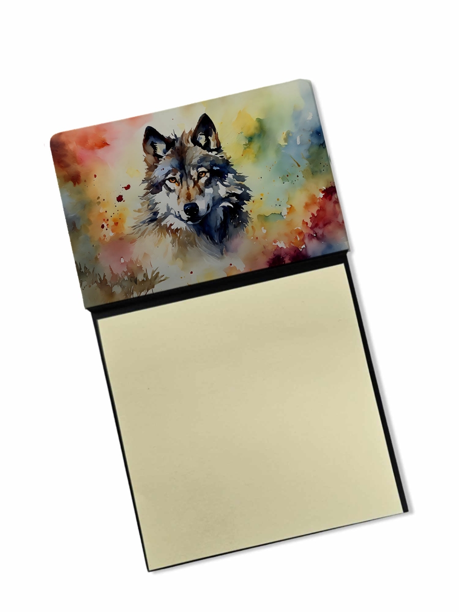 DAC3004SN 5.25 x 3.25 in. Wolves Wolf Sticky Note Holder