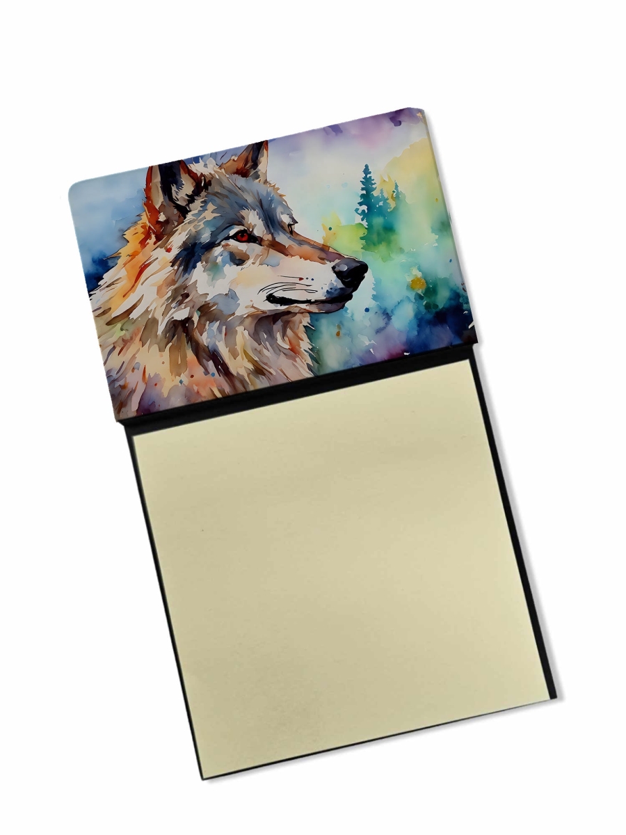 DAC3005SN 5.25 x 3.25 in. Wolves Wolf Sticky Note Holder