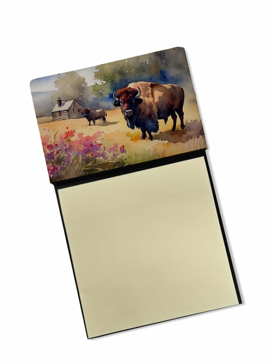 DAC3010SN 5.25 x 3.25 in. Wood Bison Sticky Note Holder