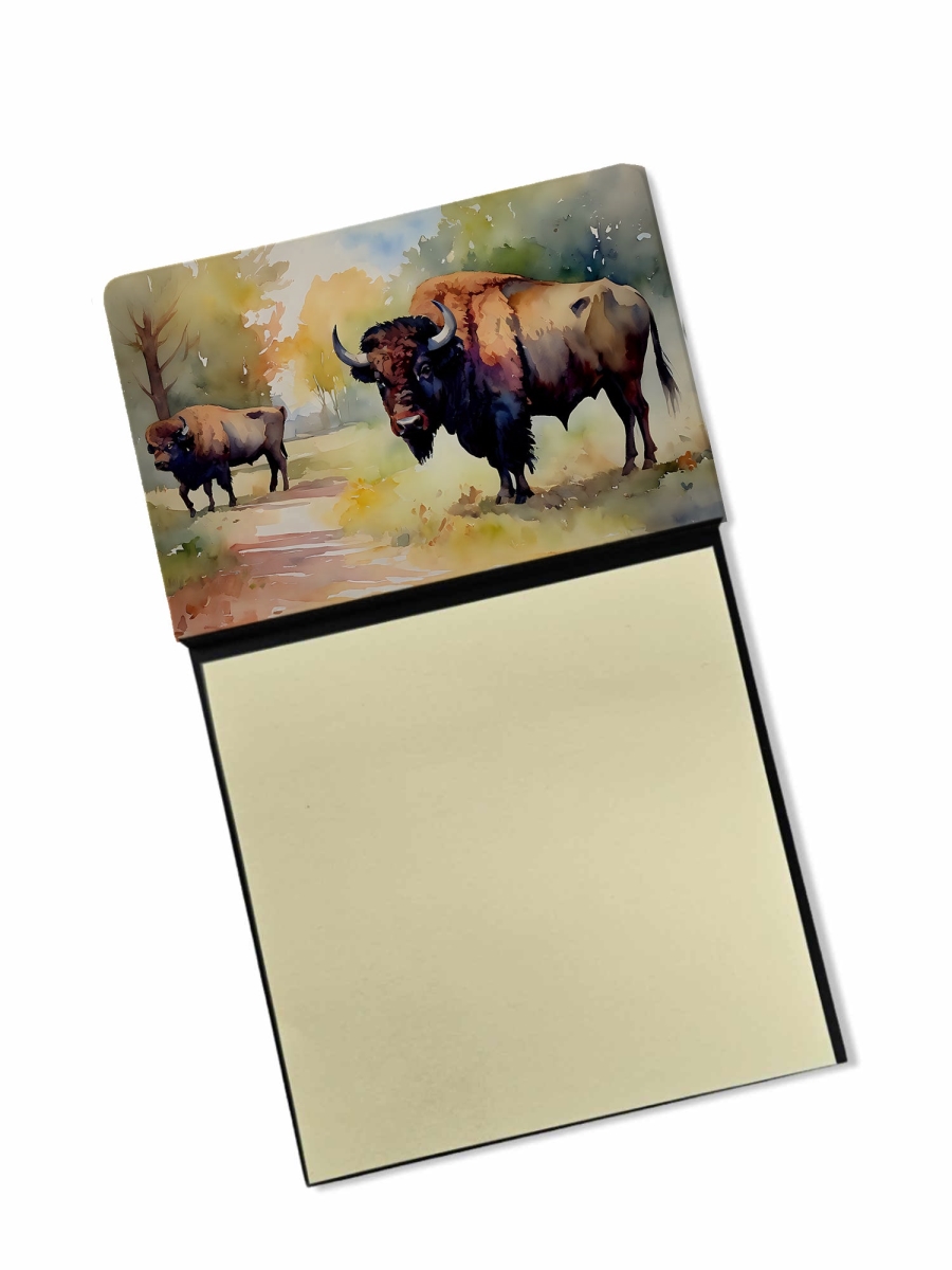 DAC3011SN 5.25 x 3.25 in. Wood Bison Sticky Note Holder