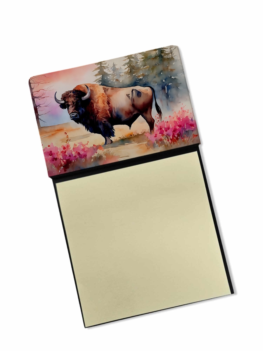 DAC3012SN 5.25 x 3.25 in. Wood Bison Sticky Note Holder
