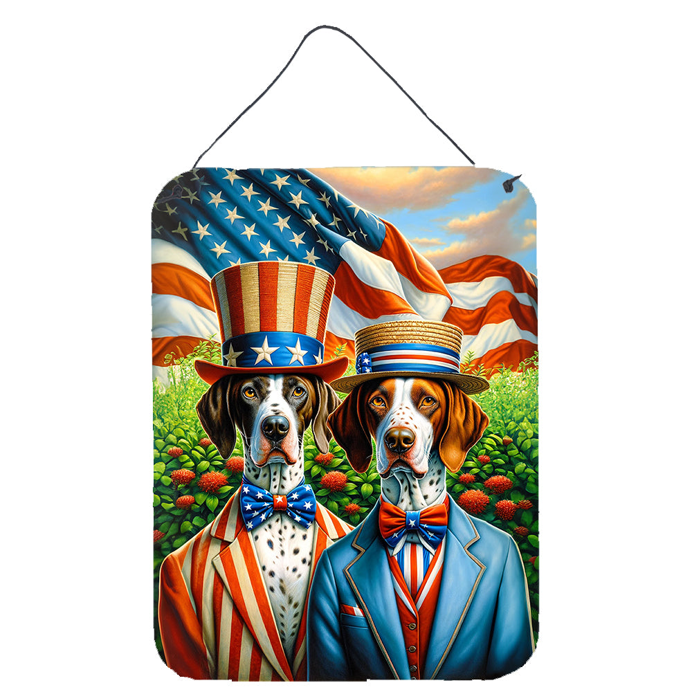 16 x 12 in. All American Pointer Wall or Door Hanging Prints