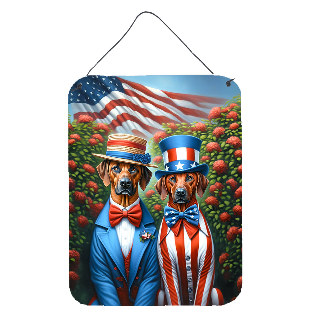 16 x 12 in. All American Rhodesian Ridgeback Wall or Door Hanging Prints
