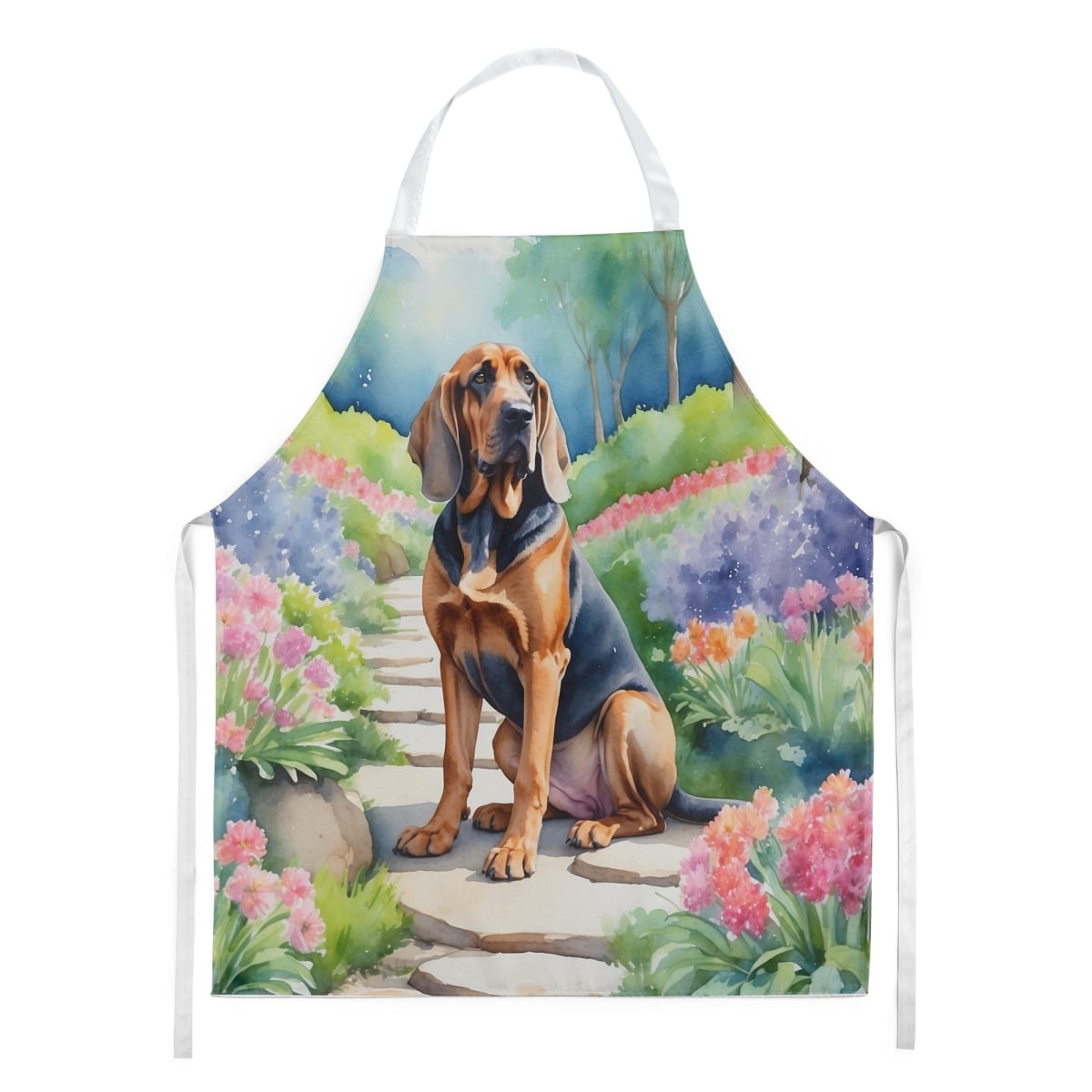 30 x 27 in. Bloodhound Spring Path Apron