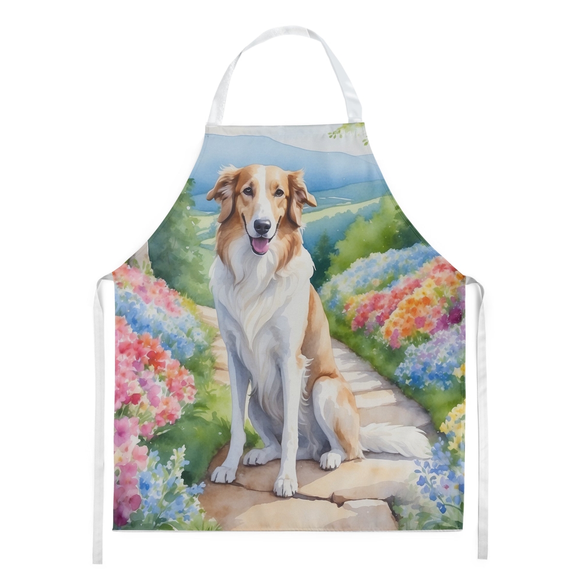 30 x 27 in. Borzoi Spring Path Apron