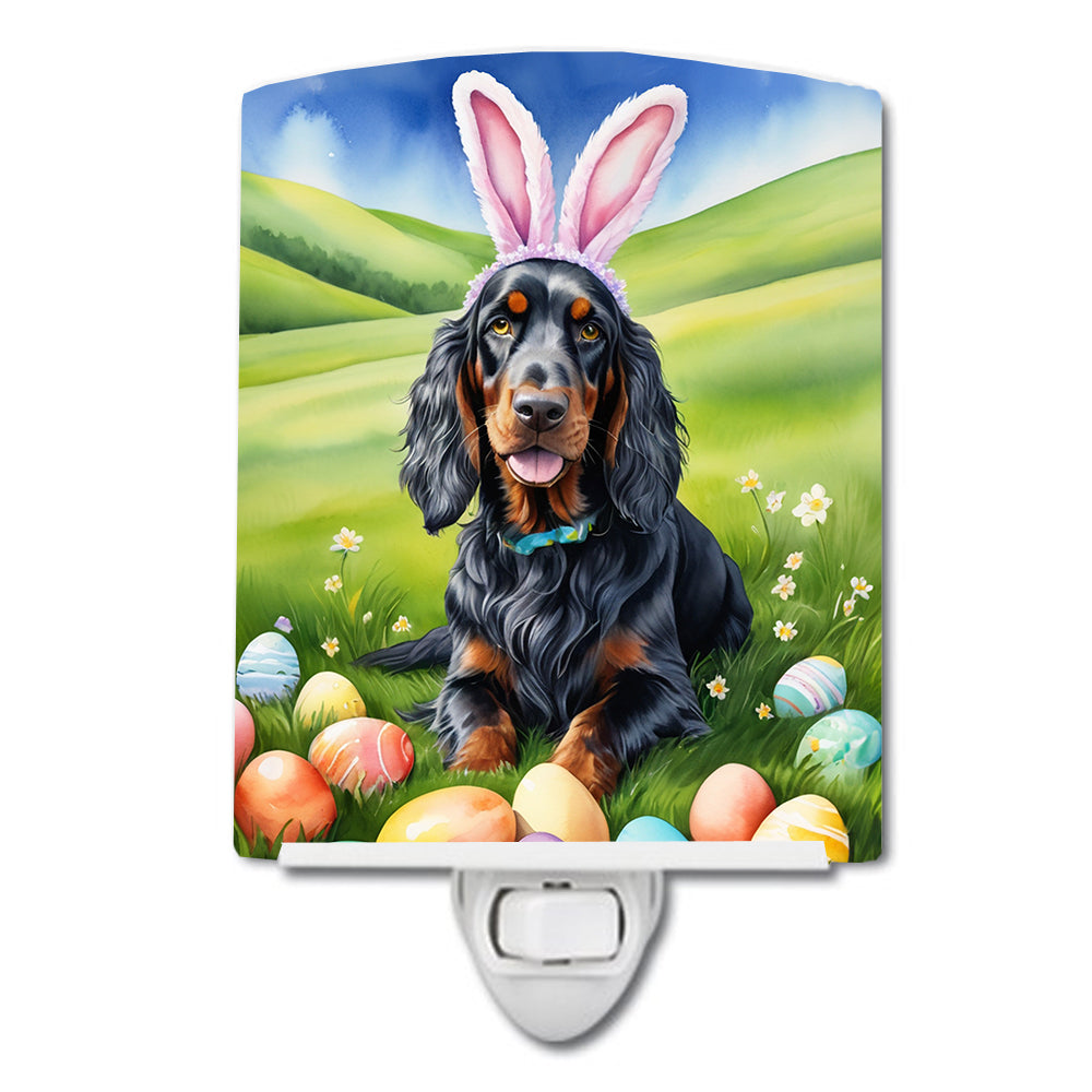 DAC5060CNL 6 x 4 in. Gordon Setter Easter Egg Hunt Ceramic Night Light