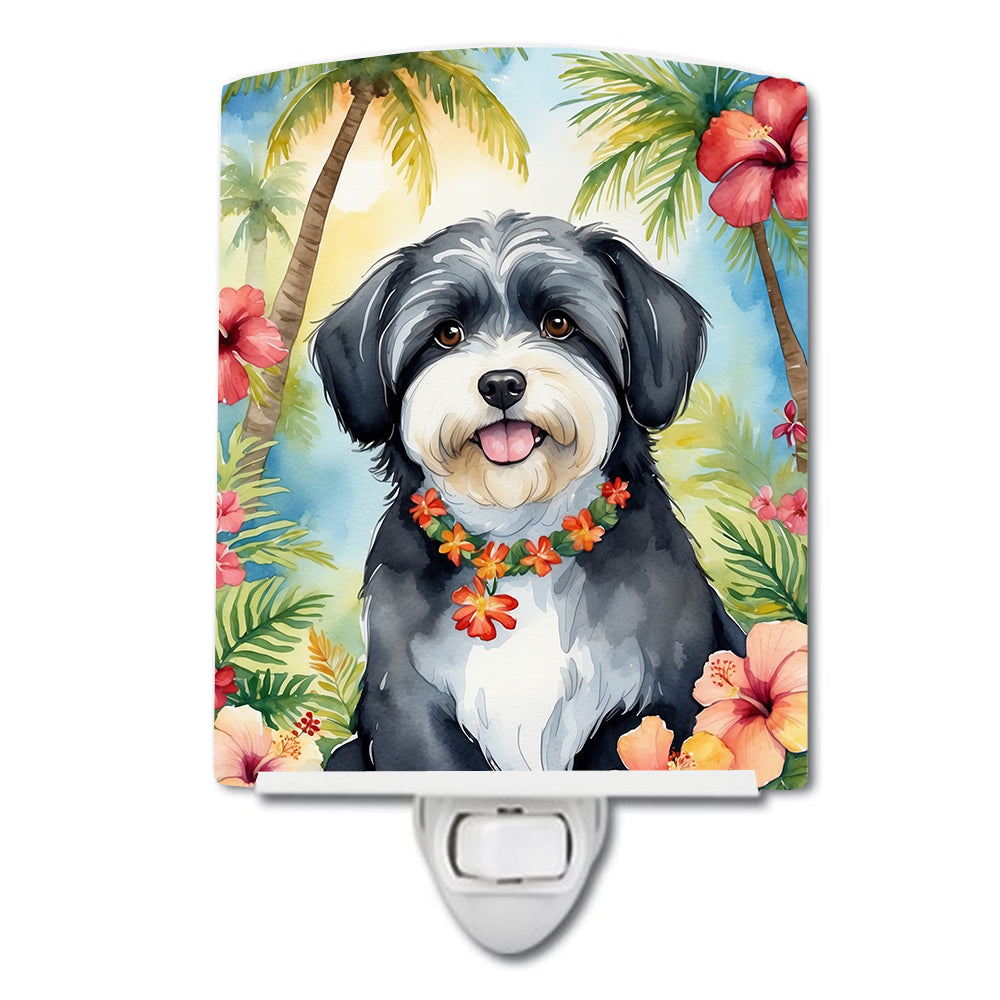 DAC6451CNL 6 x 4 in. Havanese Luau Ceramic Night Light
