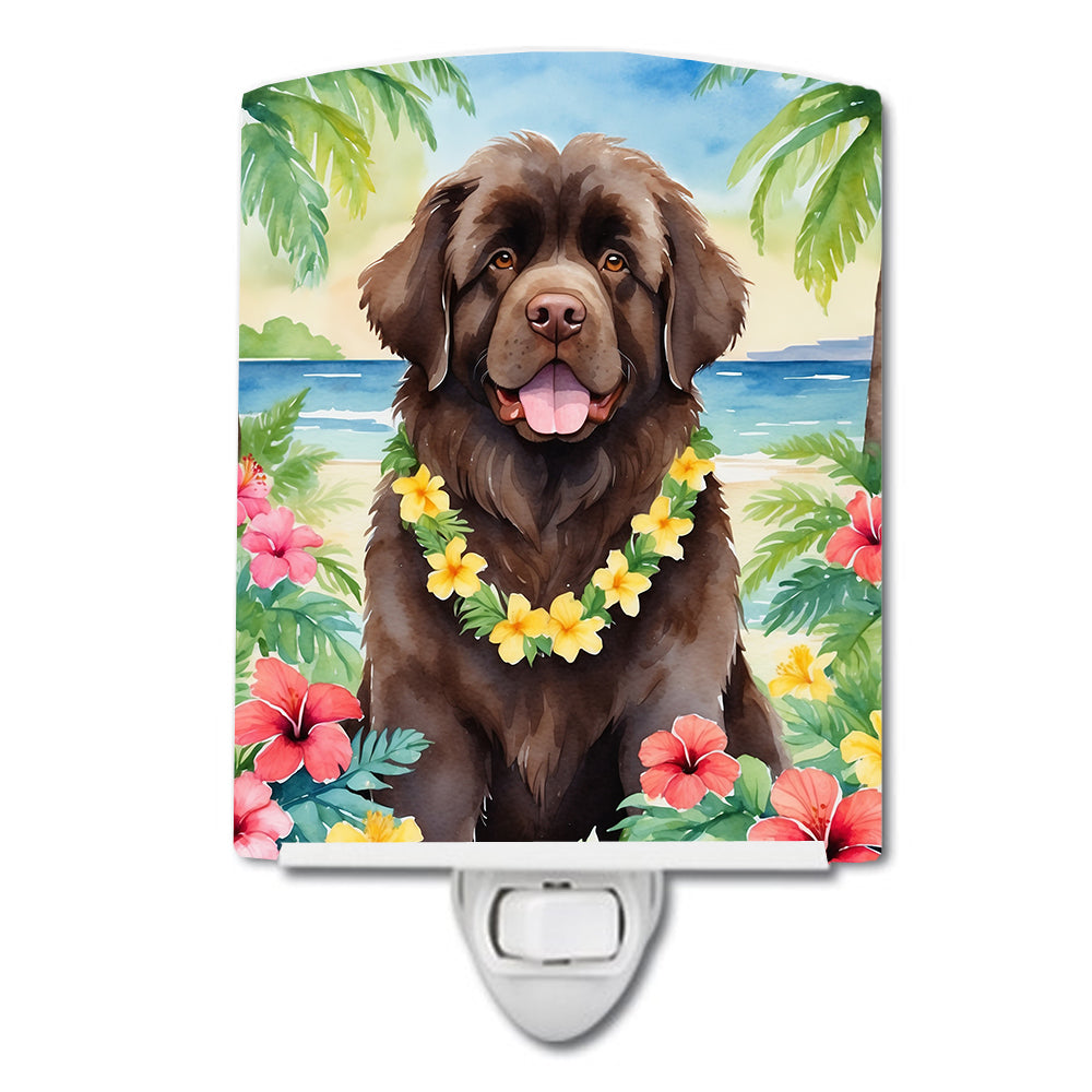 6 x 4 in. foundland Luau Ceramic Night Light