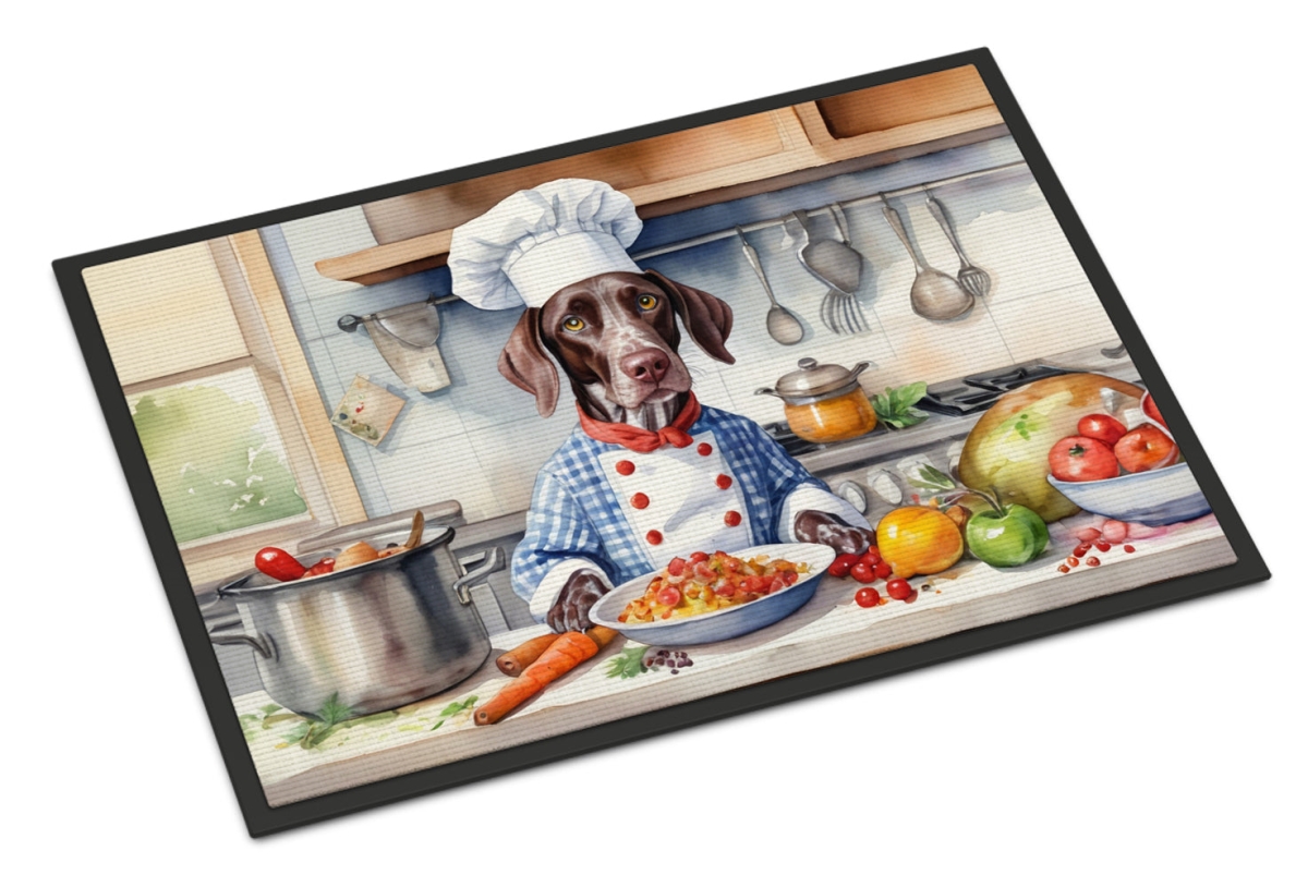 18 x 27 in. German Shorthaired Pointer The Chef Doormat