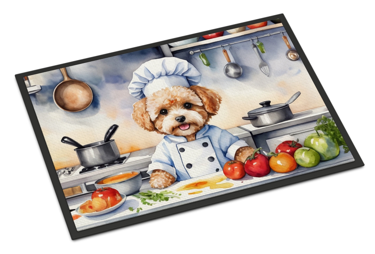 18 x 27 in. Maltipoo The Chef Doormat