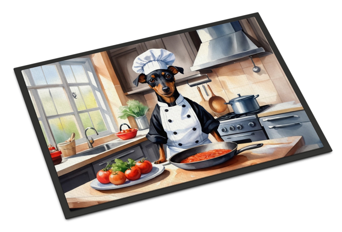 18 x 27 in. Manchester Terrier The Chef Doormat