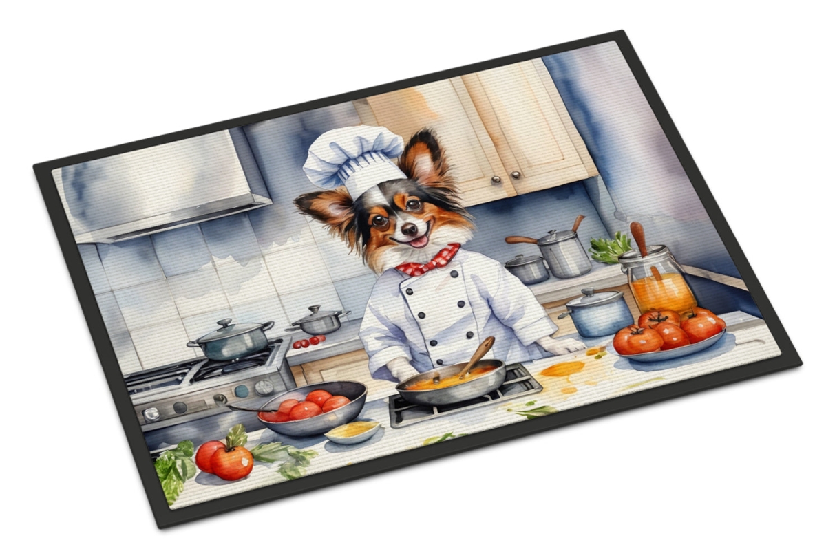 DAC6296MAT 18 x 27 in. Papillon The Chef Doormat