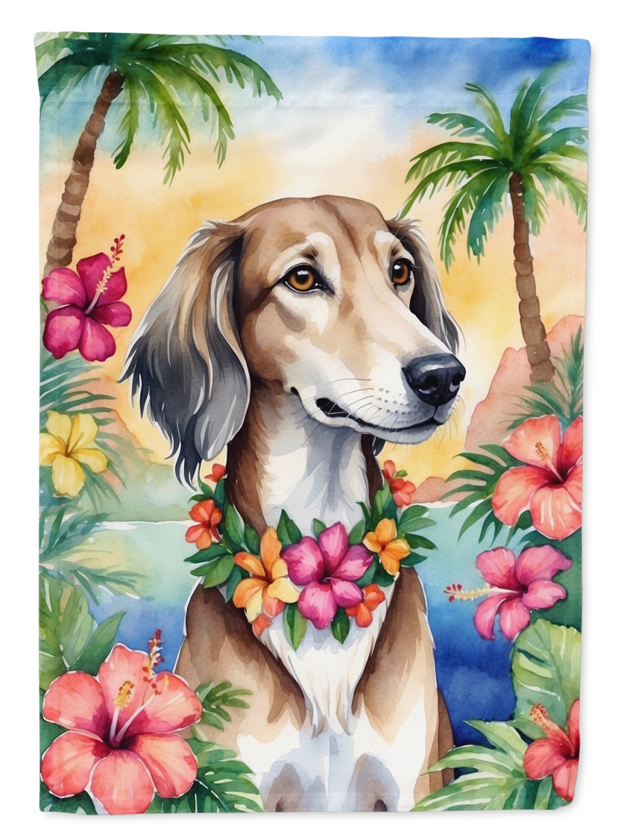 40 x 28 in. Saluki Luau House Flag