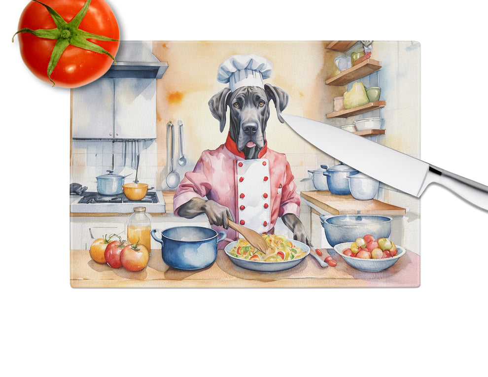 DAC6260LCB 15 x 12 in. Great Dane The Chef Glass Cutting Board