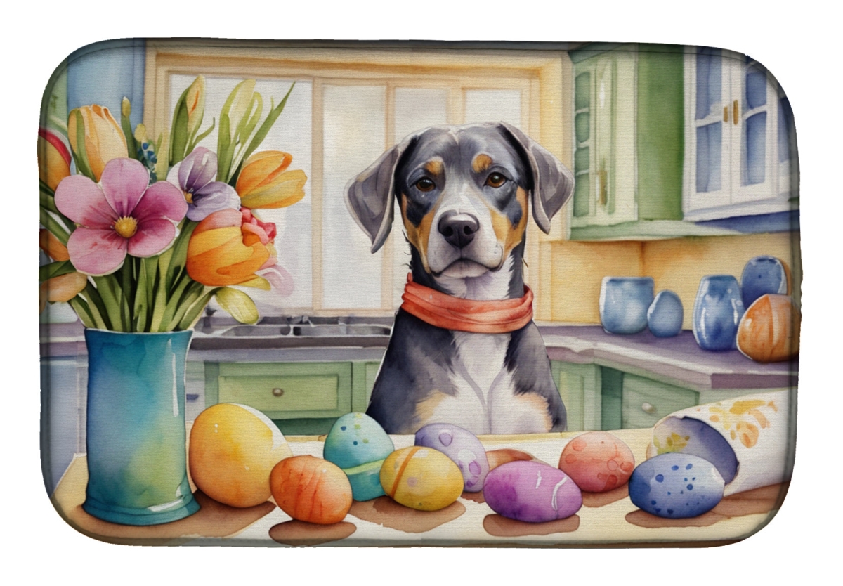 Picture of Carolines Treasures DAC6783DDM 21 x 14 in. Decorating Easter Catahoula Dish Drying Mat