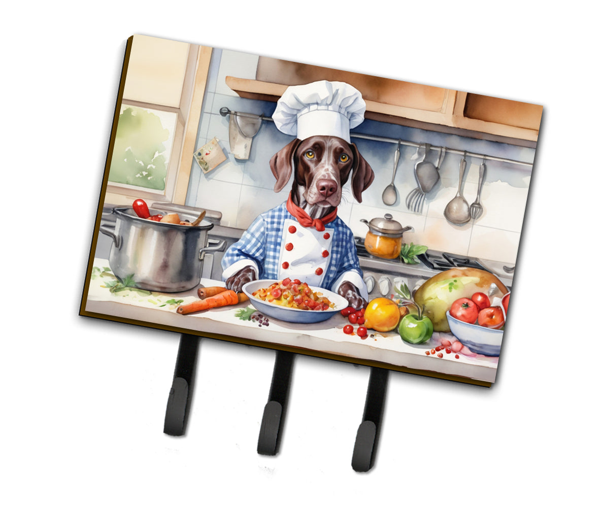 DAC6254TH68 9 x 6 in. German Shorthaired Pointer The Chef Leash or Key Holder