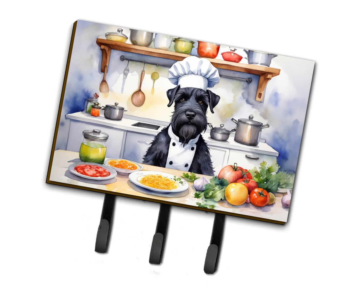 DAC6256TH68 9 x 6 in. Giant Schnauzer The Chef Leash or Key Holder
