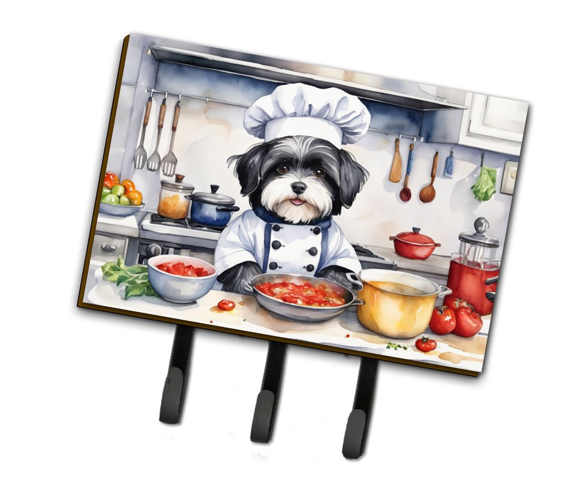 9 x 6 in. Havanese The Chef Leash or Key Holder