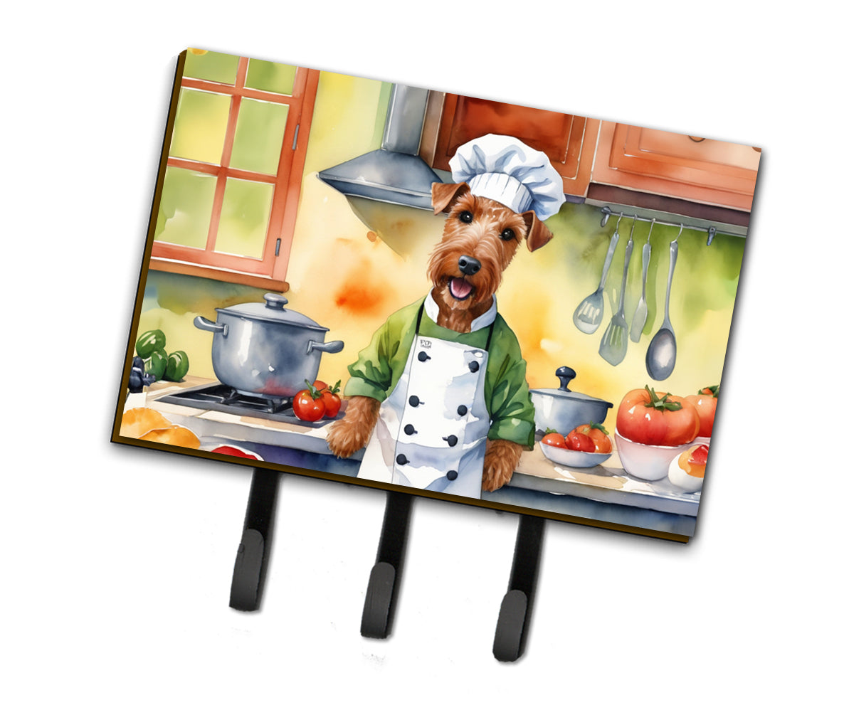 9 x 6 in. Irish Terrier The Chef Leash or Key Holder
