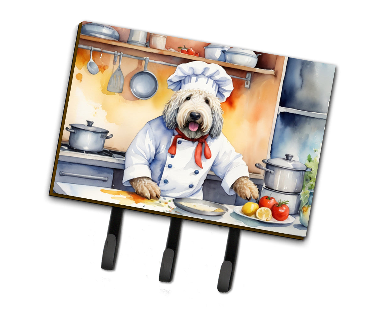 DAC6274TH68 9 x 6 in. Komondor The Chef Leash or Key Holder