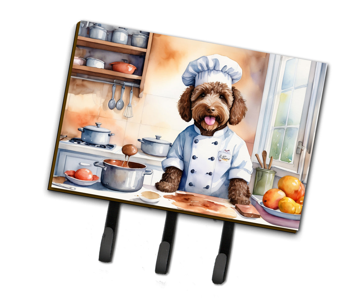 DAC6279TH68 9 x 6 in. Labradoodle The Chef Leash or Key Holder