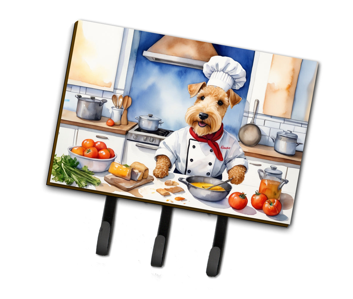 DAC6281TH68 9 x 6 in. Lakeland Terrier The Chef Leash or Key Holder