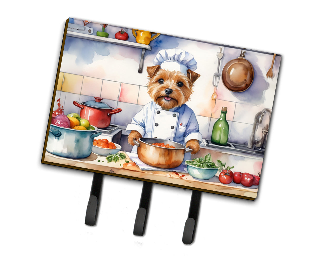DAC6290TH68 9 x 6 in. Norfolk Terrier The Chef Leash or Key Holder
