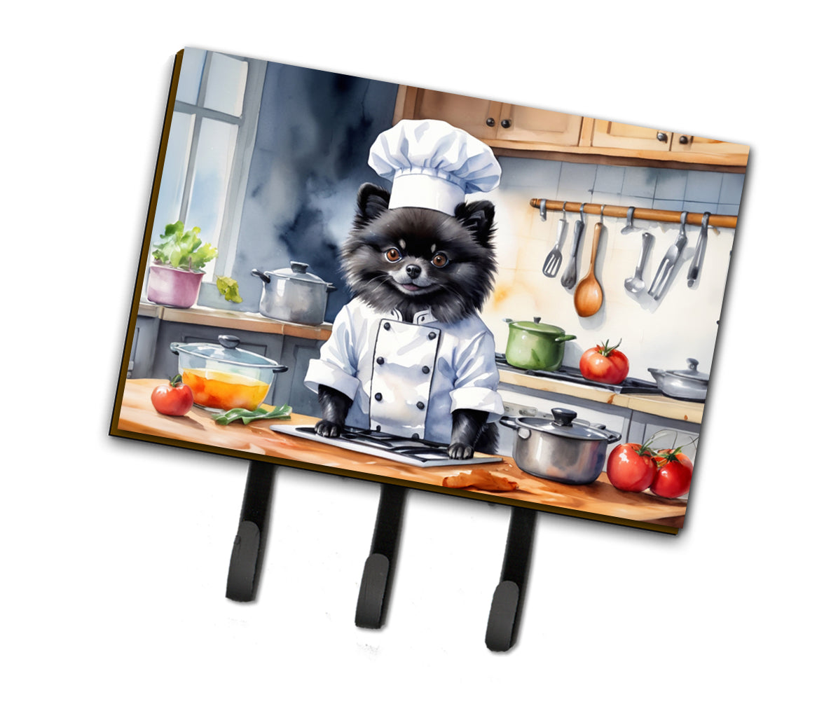 DAC6300TH68 9 x 6 in. Pomeranian The Chef Leash or Key Holder