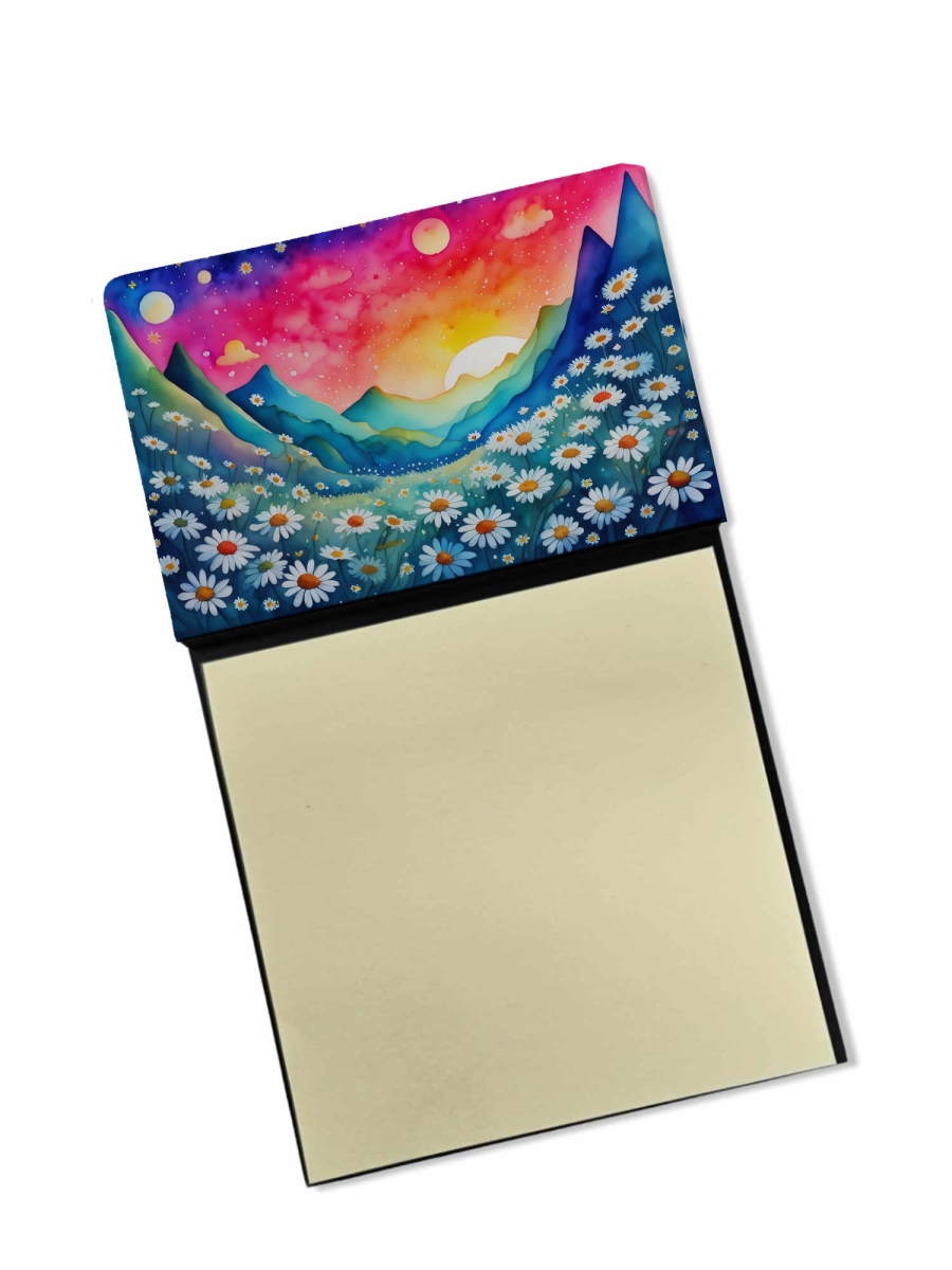 DAC1427SN 5.25 x 3.25 in. Daisies in Color Sticky Note Holder