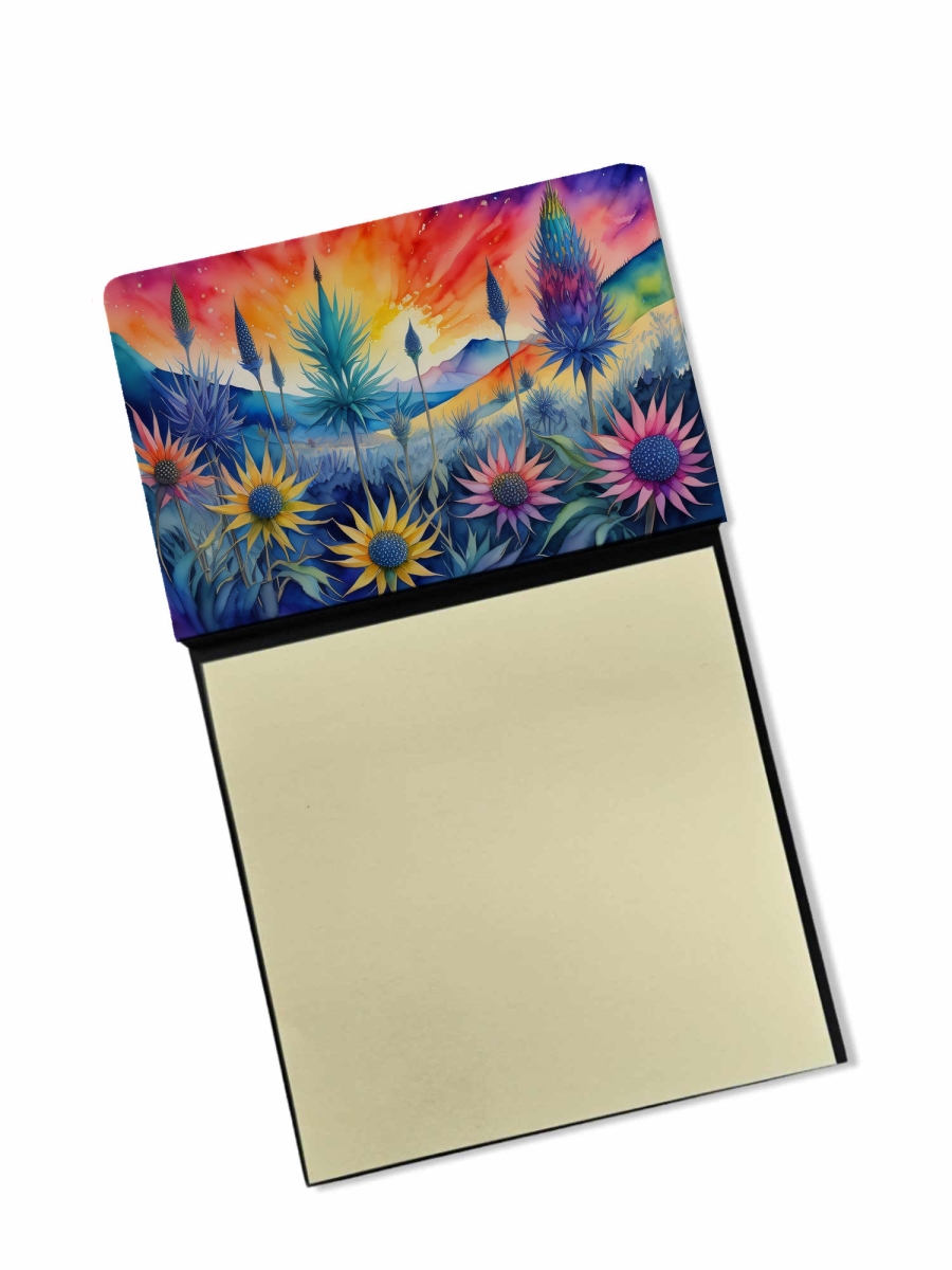 DAC1432SN 5.25 x 3.25 in. Eryngium in Color Sticky Note Holder