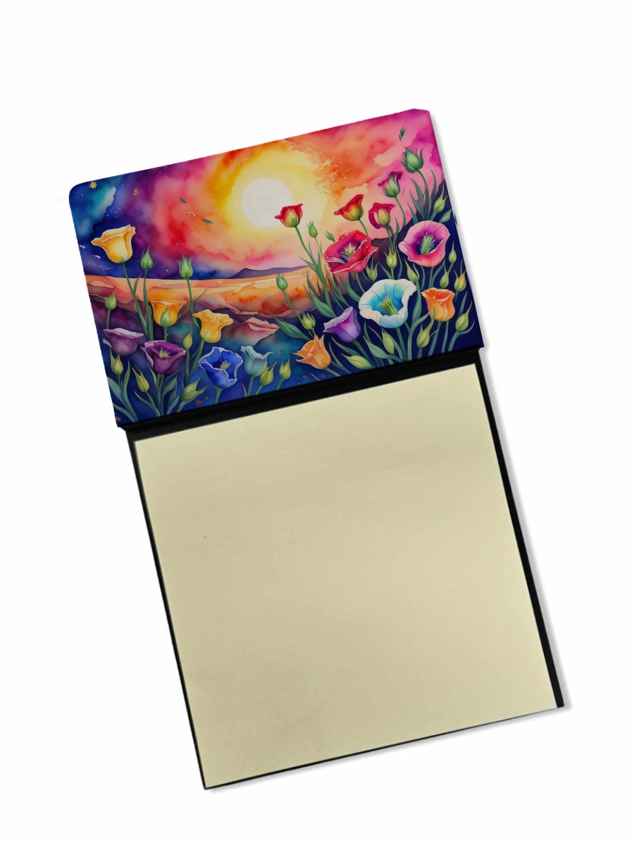 DAC1445SN 5.25 x 3.25 in. Lisianthus in Color Sticky Note Holder