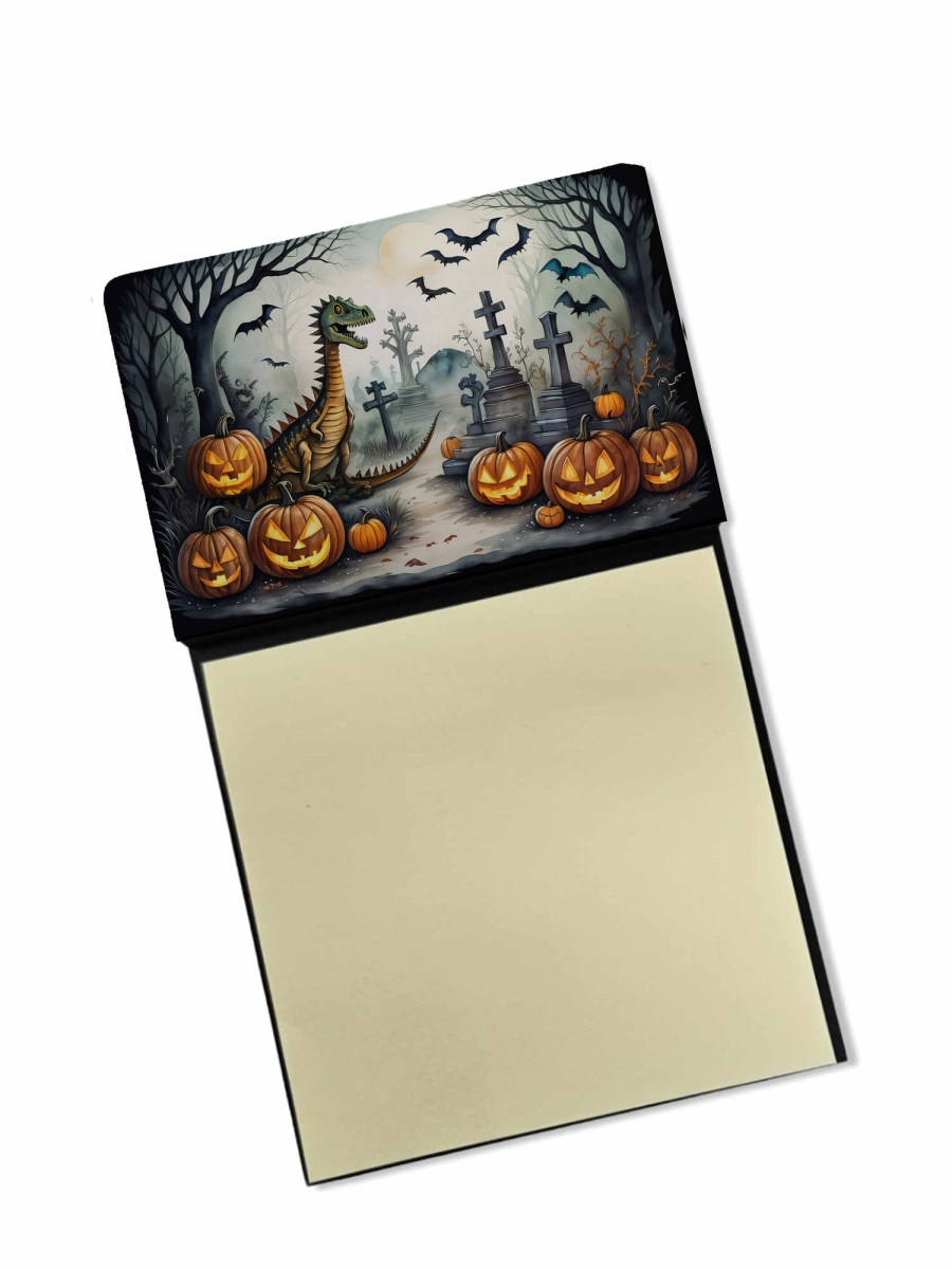 DAC2239SN 5.25 x 3.25 in. Dinosaurs Spooky Halloween Sticky Note Holder