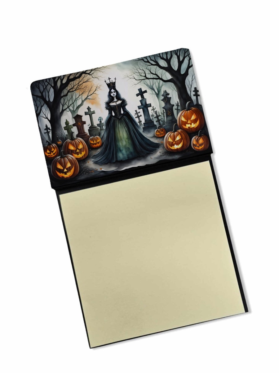 DAC2241SN 5.25 x 3.25 in. Evil Queen Spooky Halloween Sticky Note Holder