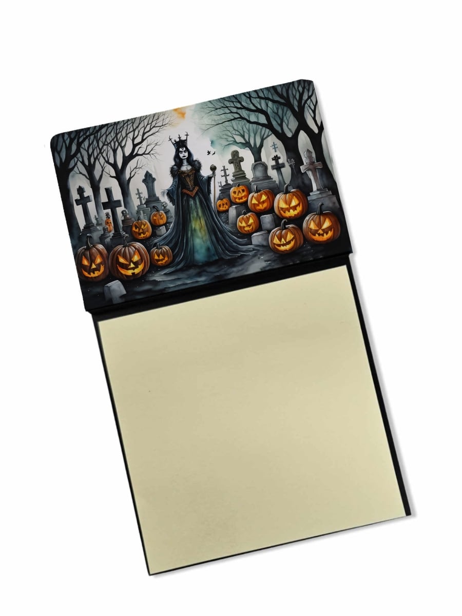 DAC2242SN 5.25 x 3.25 in. Evil Queen Spooky Halloween Sticky Note Holder