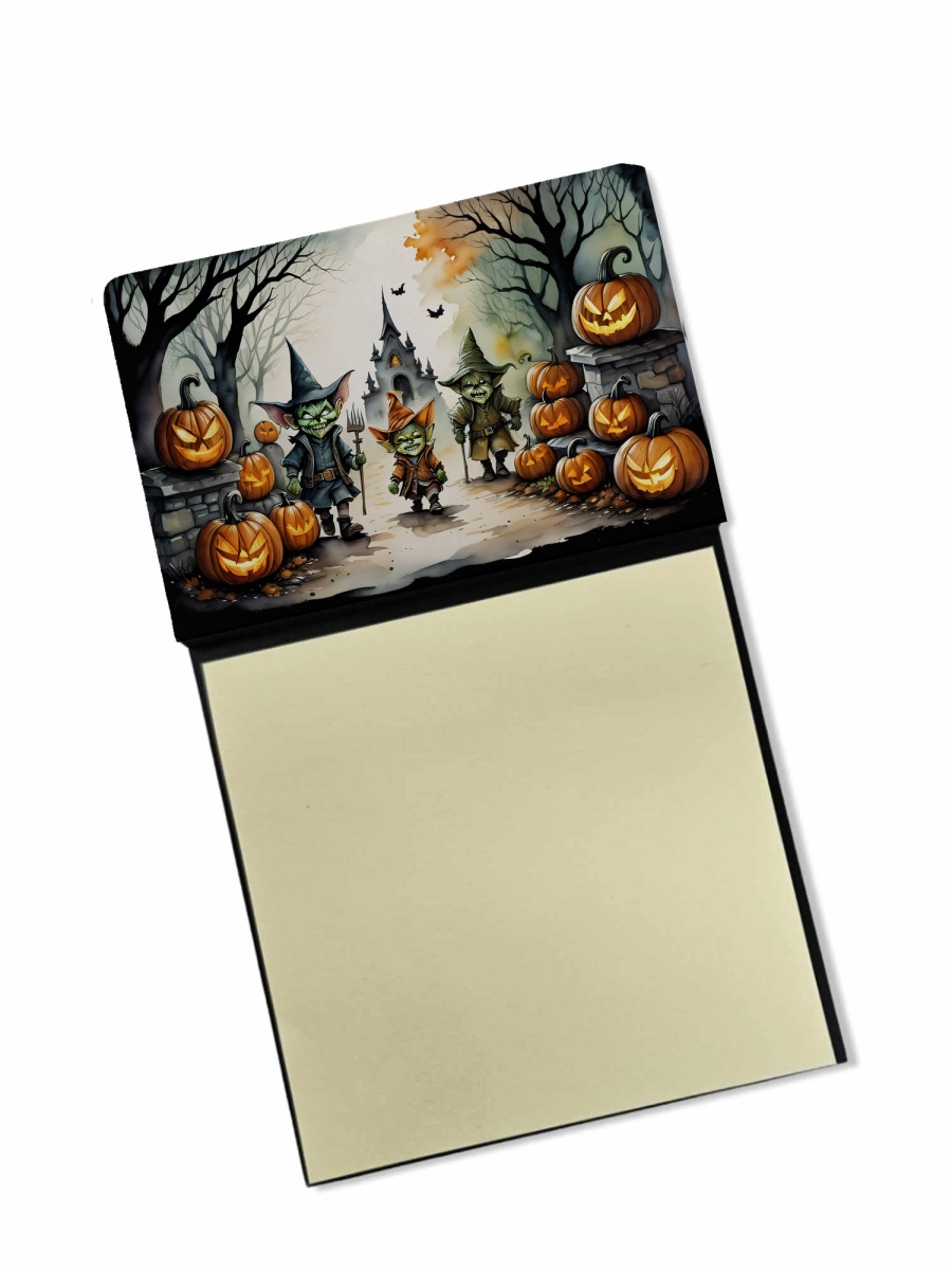 DAC2246SN 5.25 x 3.25 in. Goblins Spooky Halloween Sticky Note Holder