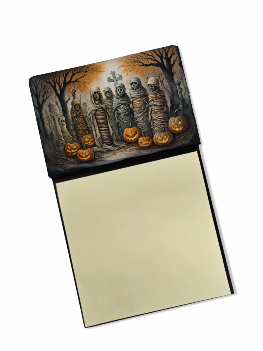 DAC2257SN 5.25 x 3.25 in. Mummies Spooky Halloween Sticky Note Holder