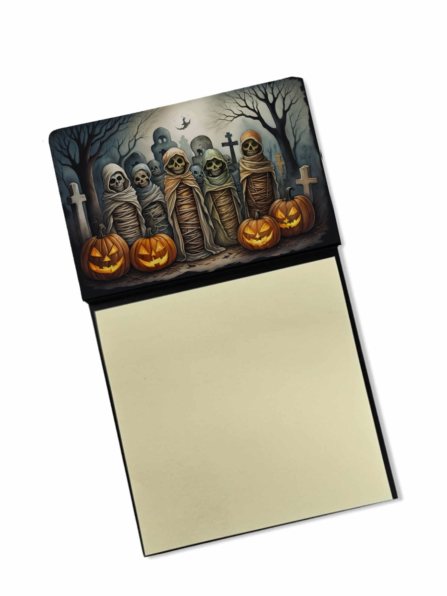 DAC2258SN 5.25 x 3.25 in. Mummies Spooky Halloween Sticky Note Holder