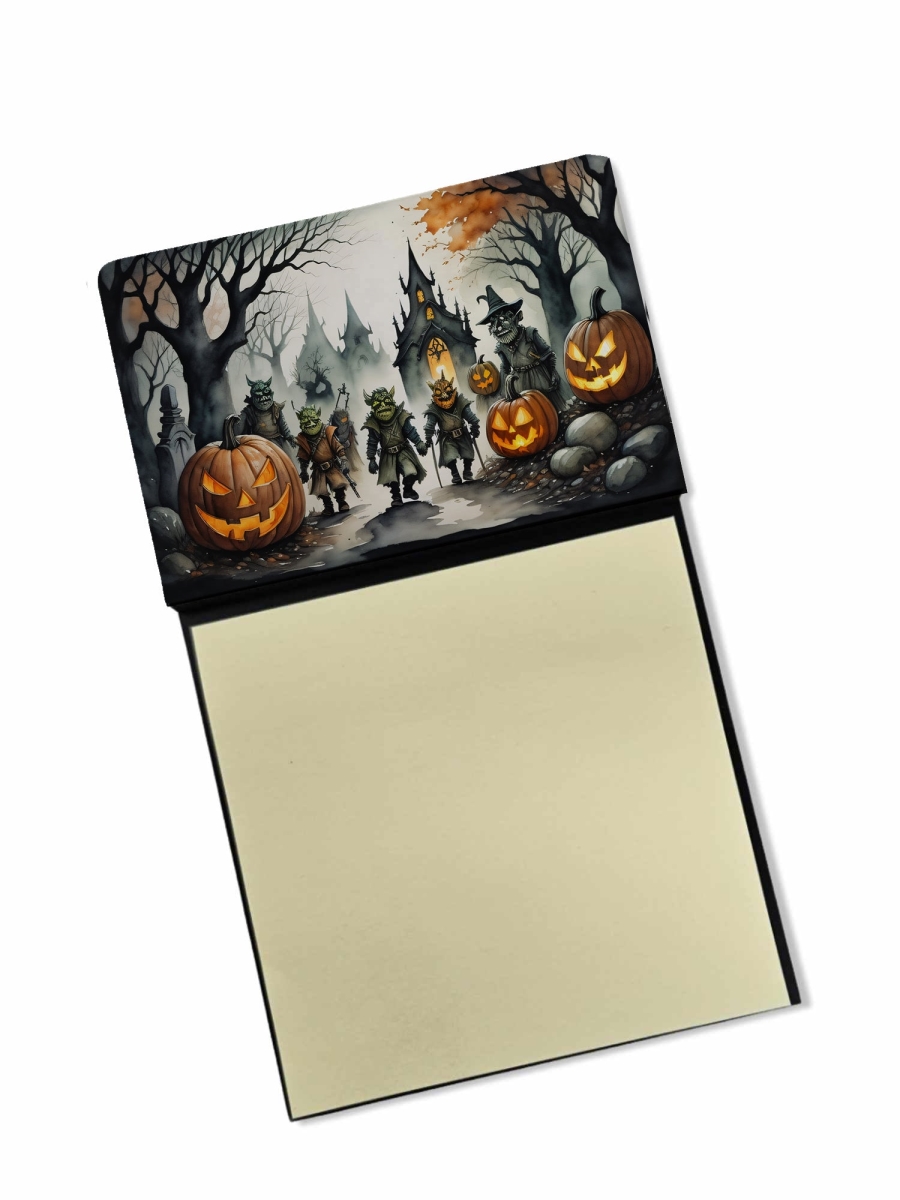 DAC2262SN 5.25 x 3.25 in. Orcs Spooky Halloween Sticky Note Holder