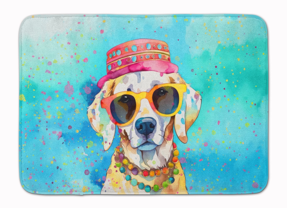 DAC2583RUG 19 x 27 in. Hippie Dawg Memory Foam Kitchen Mat