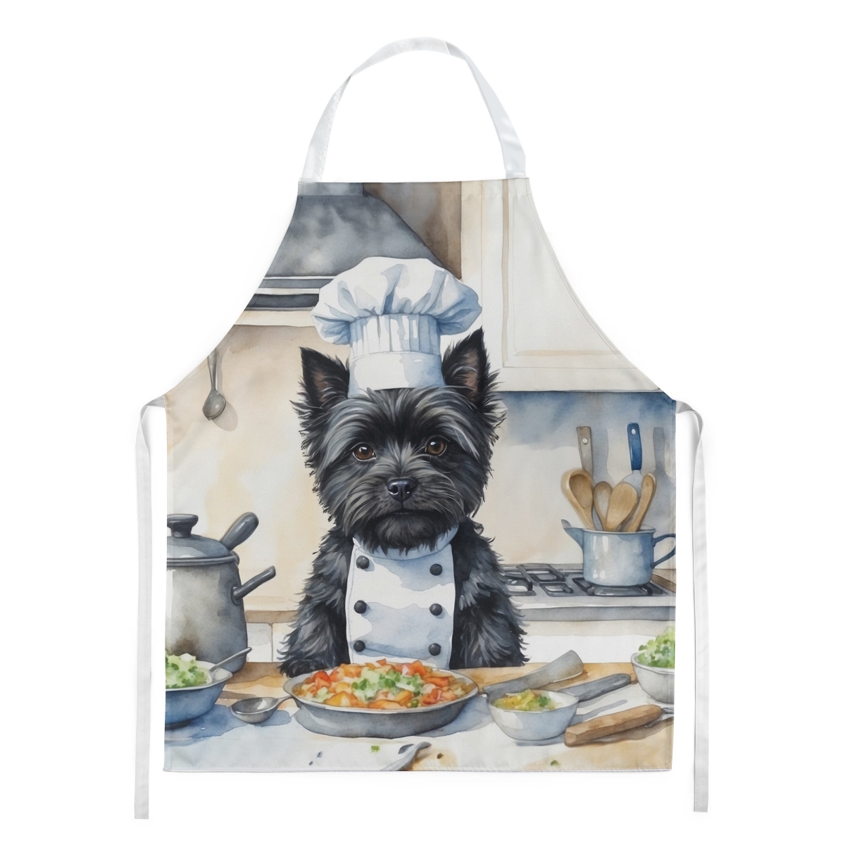 Picture of Carolines Treasures DAC6225APRON 30 x 27 in. Cairn Terrier The Chef Apron