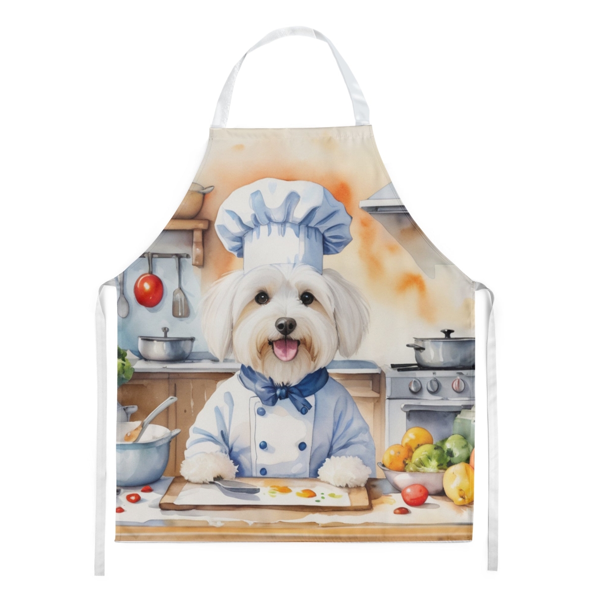 Picture of Carolines Treasures DAC6236APRON 30 x 27 in. Coton De Tulear The Chef Apron